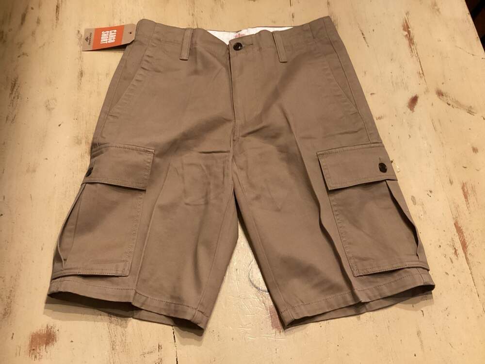 Dockers Men's Khaki Cargo Shorts Size 30